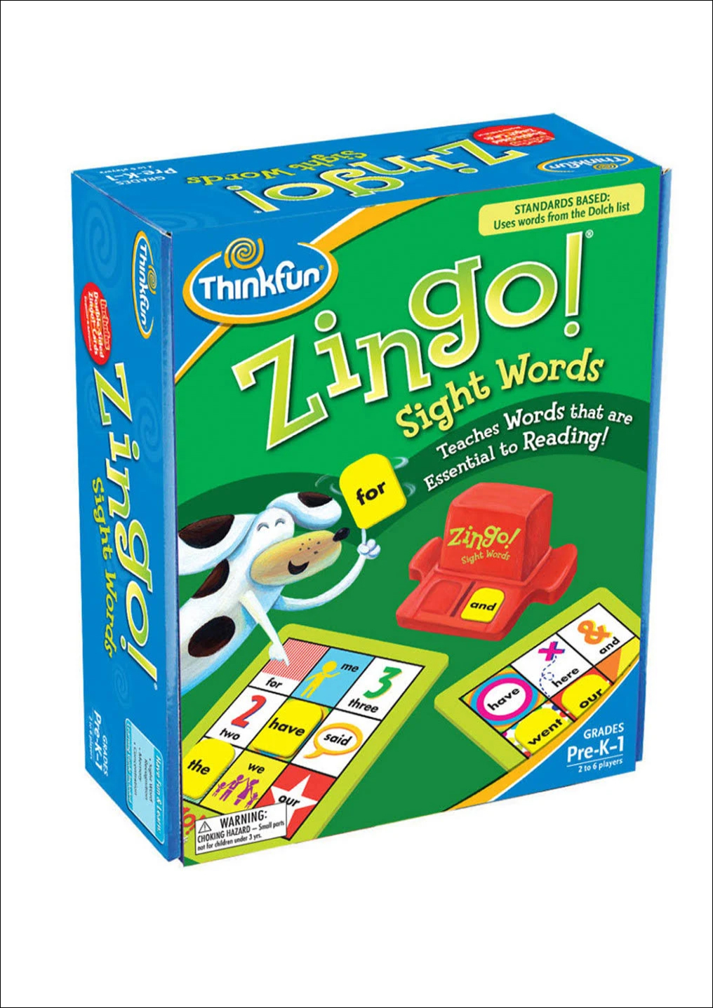 Zingo Number Sight Words